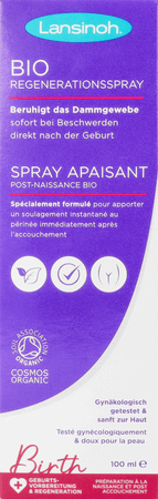 Lansinoh Spray Apaisant Post-Accouchement Bio100 ml Lansinoh Spray Apaisant Post-Accouchement Bio100 ml