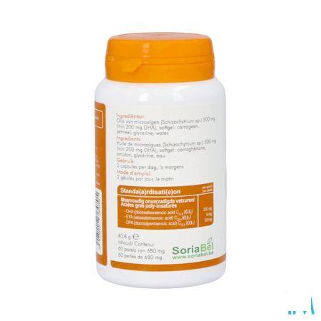 Soria Dha Algae Perles 60  -  Soria Bel
