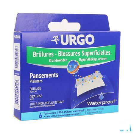 Urgo Brandwonden Oppervlakkig Wtp Wondpl. 5x7cm 6  -  Urgo Healthcare