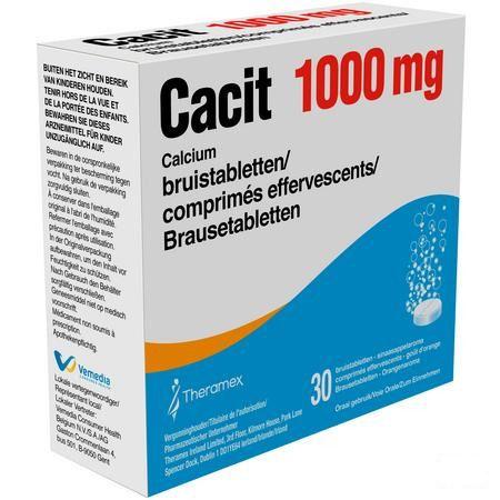 Cacit 1000 Bruistabletten Tube 30 X 1000 mg
