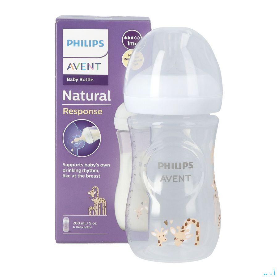 Philips Avent Natural 3.0 Zuigfles Giraf 260 ml