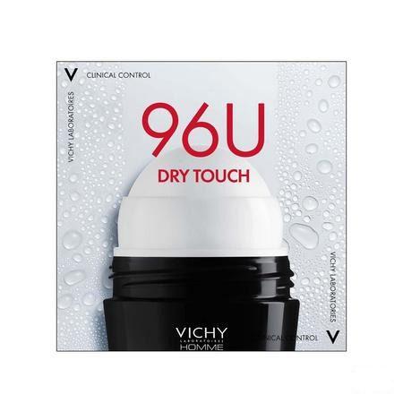 Vichy Homme Deo Roll Clinical Control 96H 50 ml