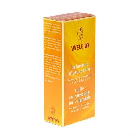 Weleda Massage Olie Calendula Flacon 100 ml  -  Weleda