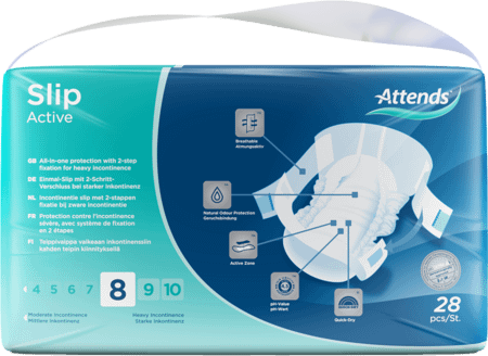 Attends Slip Active 8M 28  -  Attends