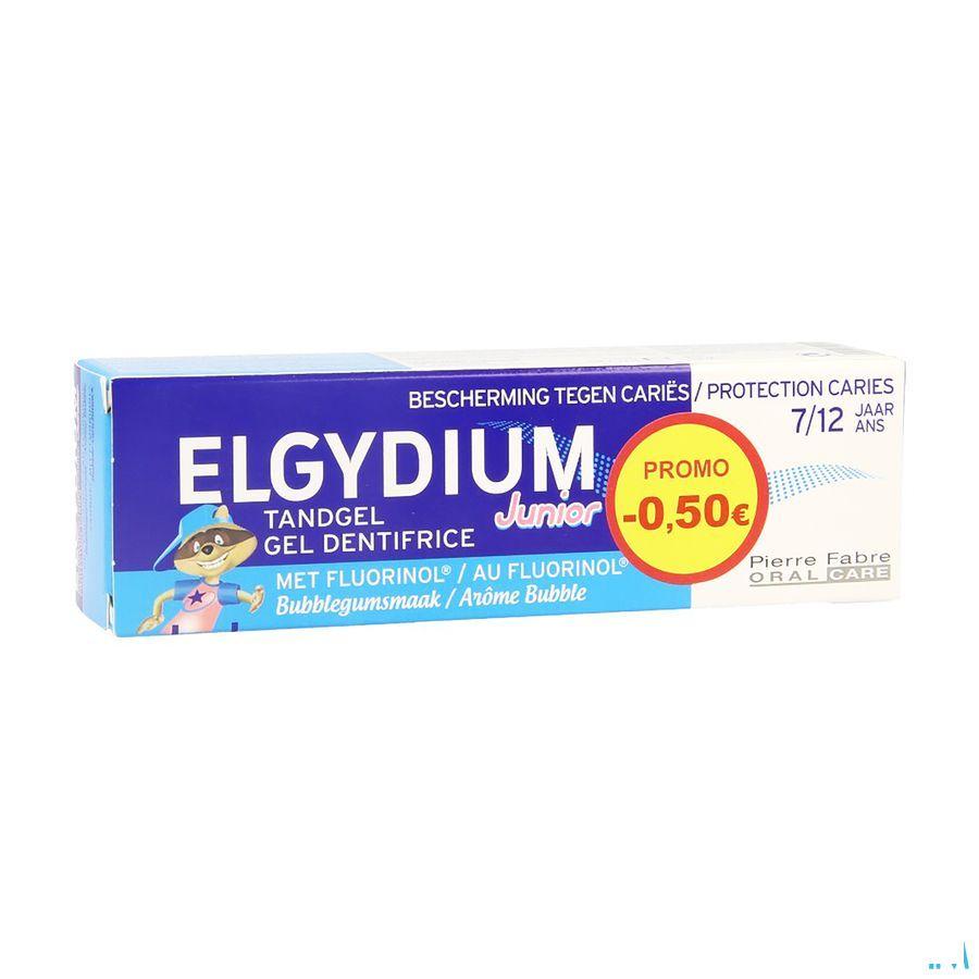 Elgydium Junior Bubble Dentif 7-12 50 ml