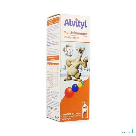 Alvityl Multivitamines Ice Age Siroop 150 ml  -  Urgo Healthcare