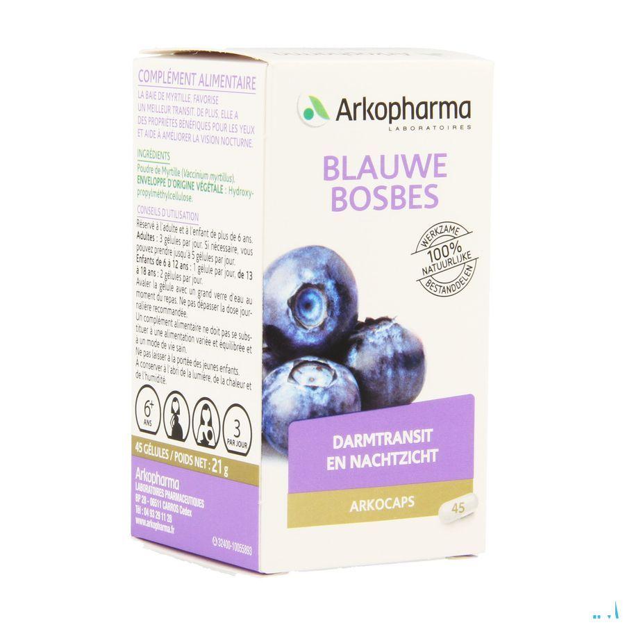 Arkocaps Bosbesvrucht Plantaardig 45  -  Arkopharma