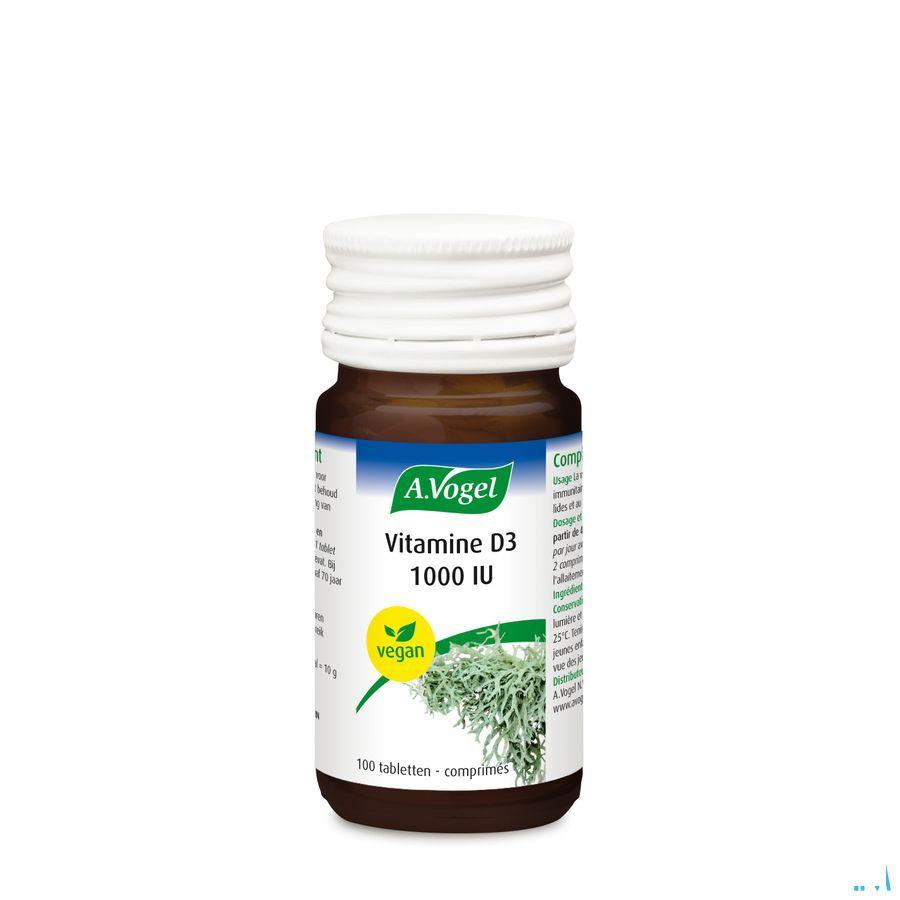 Vogel Vitamine D3 1000 Tabletten 100  -  A.vogel