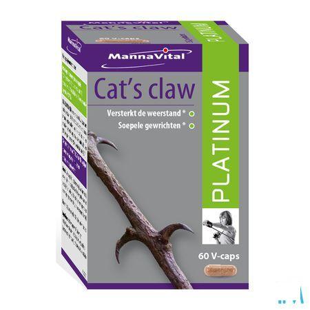 Mannavital Cats Claw Platinum V-Capsule 60
