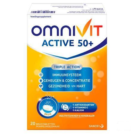 Omnivit Active 50 + Bruistabl. 20