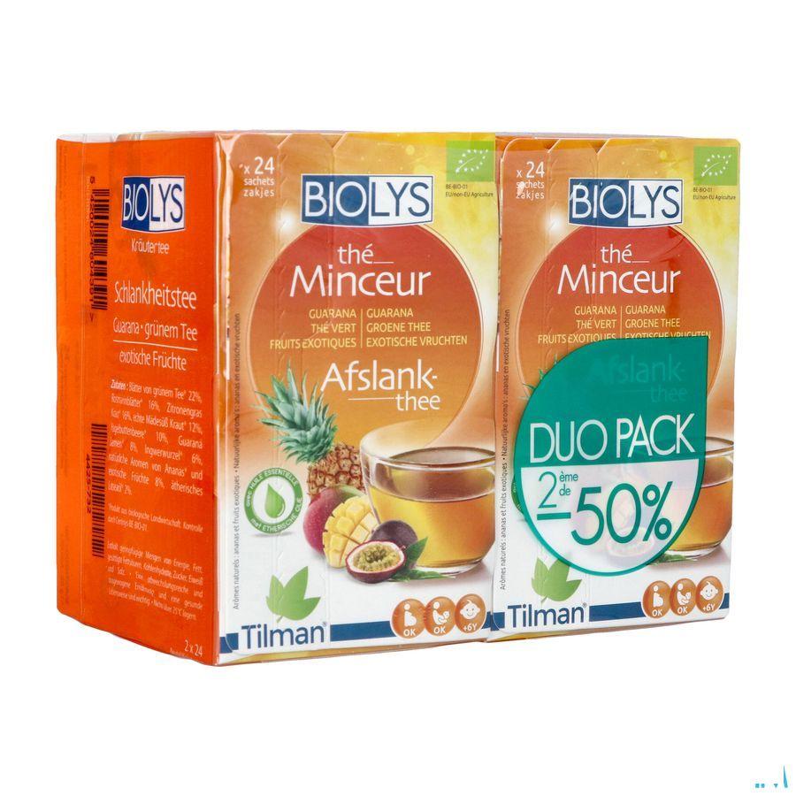 Biolys Guarana Groene Thee Exot.Vrucht.Duopack2X24  -  Tilman