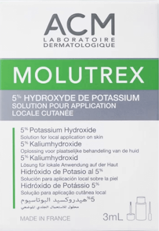 Molutrex 5% Oplossing Cutaan Flacon 3 ml