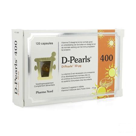 D-pearls 400 Capsule 120  -  Pharma Nord