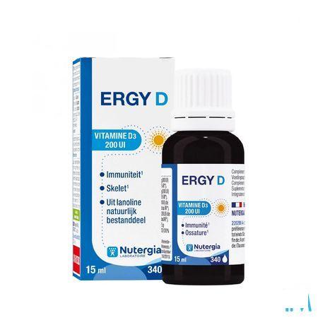 Ergy D Flacon 15 ml  -  Lab. Nutergia