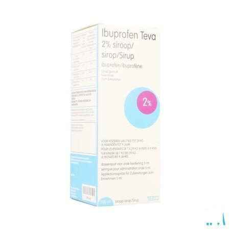 Ibuprofen Teva 2% Sirop 200 ml