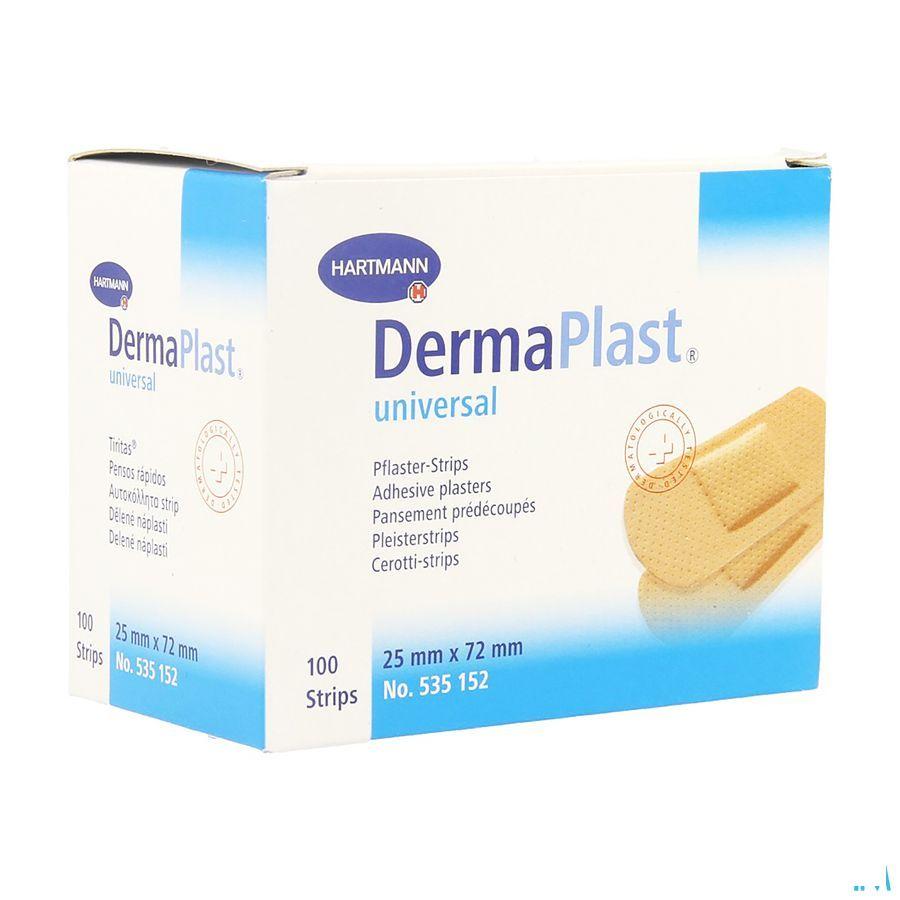 Dermaplast Universal 25x72mm 1x100 P/s  -  Hartmann