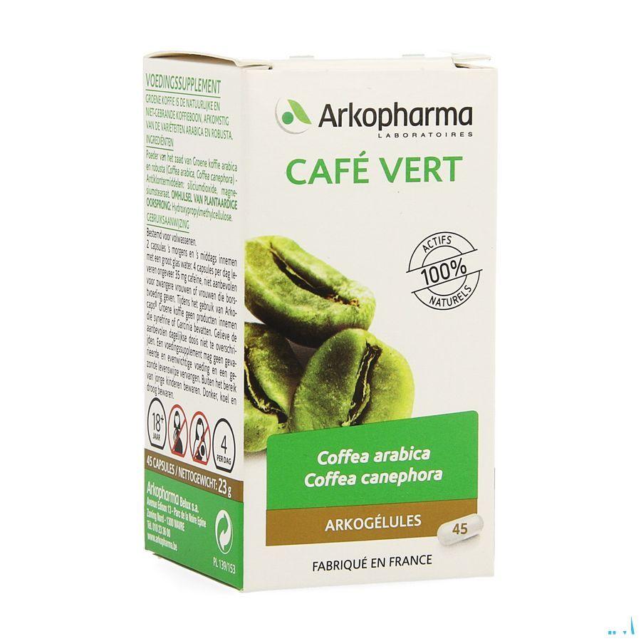 Arkogelules Cafe Vert Capsule 45  -  Arkopharma