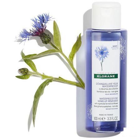 Klorane Bleuet Demaquillant Waterproof Flacon 100 ml