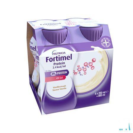 Fortimel Protein 2.4Kcal Vanille 4 x 200 ml