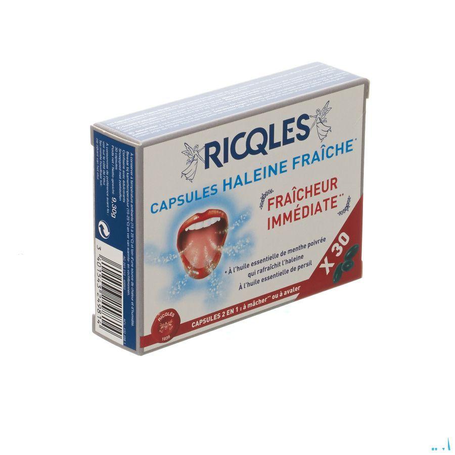 Ricqles Frisse Adem Capsule 30  -  Urgo Healthcare
