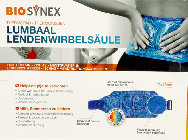 Biosynex Kthermisch Kussen Onderrug 17 x 43Cm