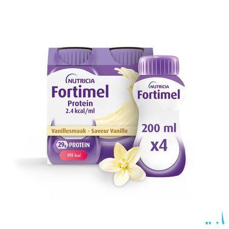 Fortimel Protein 2.4Kcal Vanille 4 x 200 ml
