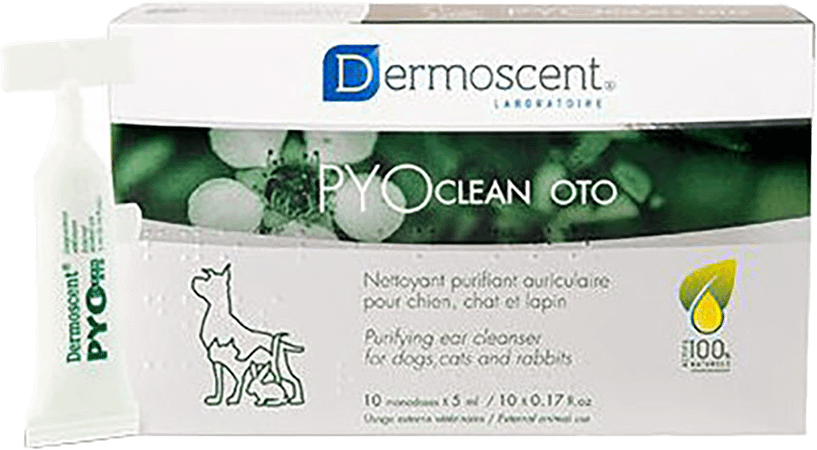 Dermoscent Pyoclean Oto Sol Oor Pipet Mono 10 x 5ml