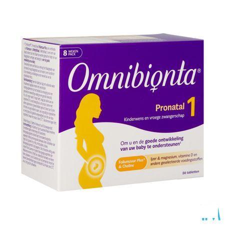 Omnibionta Pronatal 1Kinderwens Zwang.8weken Tabl56