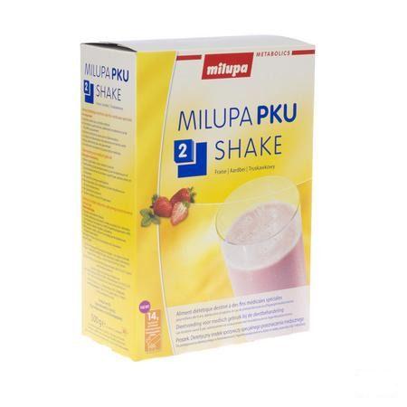 Pku 2 Shake Aardbei Zakje 10x50 gr  -  Nutricia