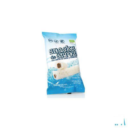 Soria Rijst Snacks Met Chocolade En Hazelnoten 6x3x8 G Bio  -  Soria Bel