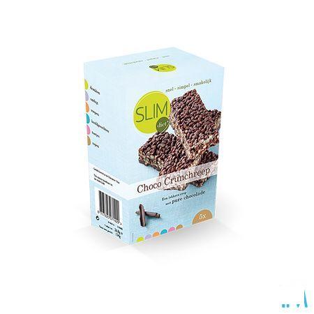 Slimdiet Reep Choco Crispy 5x50 gr  -  Slimdiet Bv