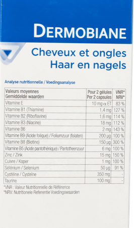 Dermobiane Haar En Nagels Gel 40x605 mg  -  Pileje