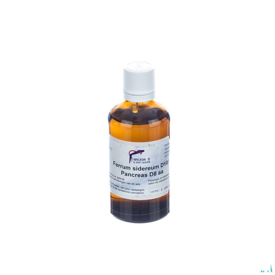 Ferrum Sider.d10/pancreas D8 Aa Gouttes 60 ml  -  Weleda