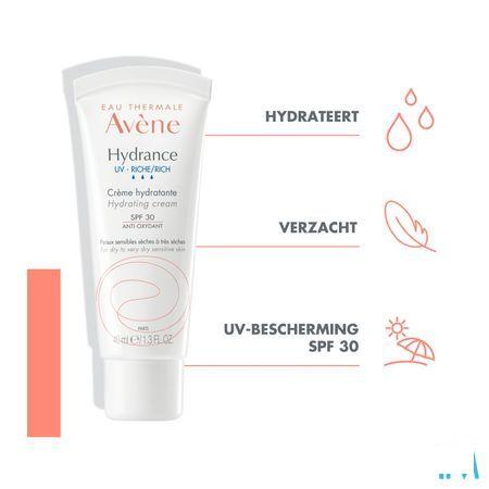 Avene Hydrance Uv Riche Creme Hydratante 40 ml  -  Avene