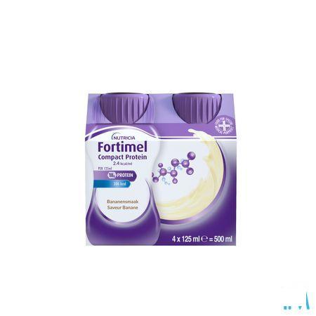 Fortimel Compact Protein 2.4Kcal Banaan 4 x 125 ml