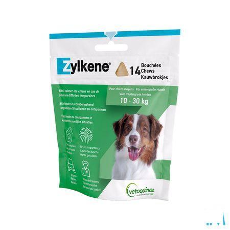 Zylkene Middelg.Honden 10-30Kg Kauwbrokje 14X2,25G