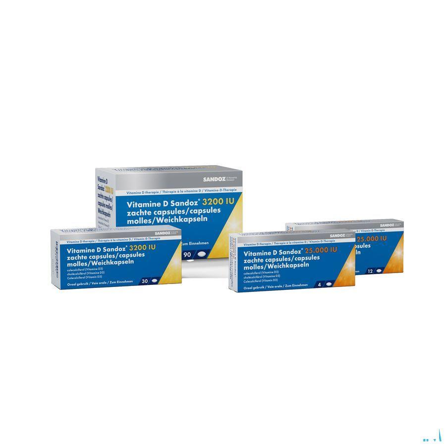 Vitamine D Sandoz 25000Iu Caps Molle 4