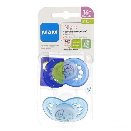 Mam Fopspeen Night + 16m Jongen