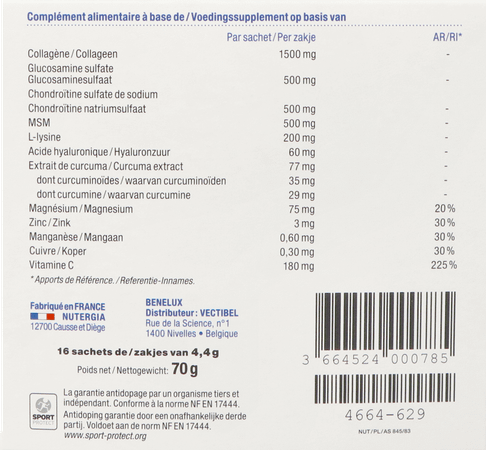 Ergycartil Fort Zakje 16