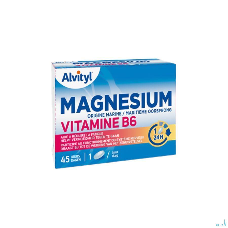 Alvityl Magnesium Vitamine B6 Tabl 45