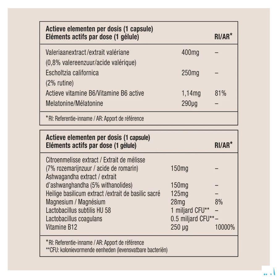 Metis Sleep 08  &  A/Stress 03 Duo V-Caps 30 x 2