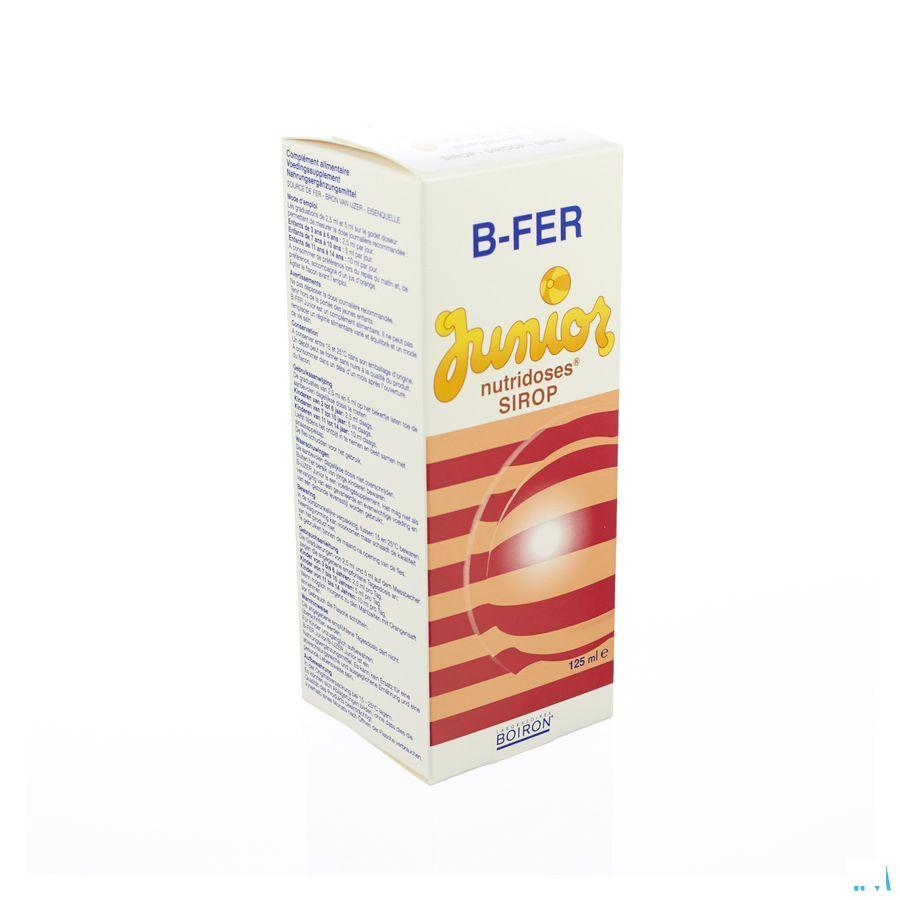 B-fer Junior Nutridoses Sirop 125 ml  -  Boiron