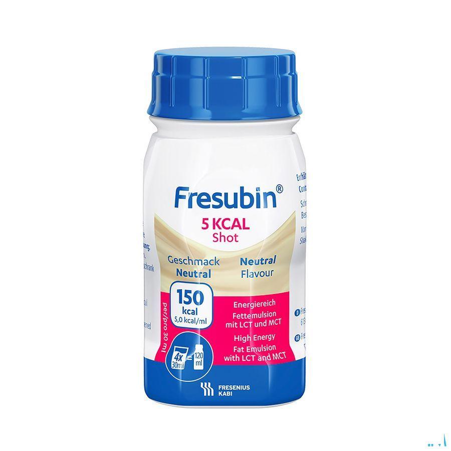 Fresubin 5kcal Shot Neutre Easy Bottle 4x200 ml  -  Fresenius Fresubin 5kcal Shot Neutre Easy Bottle 4x200 ml  -  Fresenius