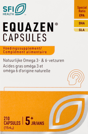 Equazen Omega 3/6 Pot Caps 210  -  Springfield Nutraceuticals