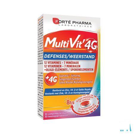 Multivit' 4g Defenses Comprimes 30  -  Forte Pharma