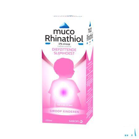 Muco Rhinathiol 2% Kind Siroop 200 ml Nf