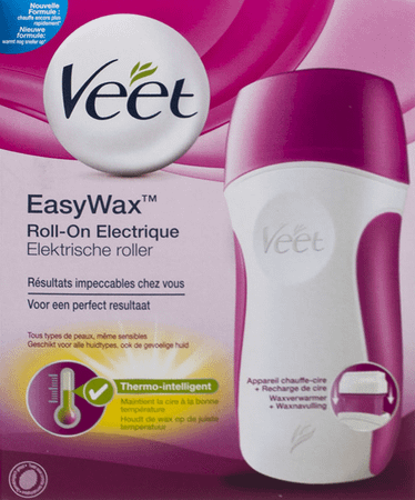 Veet Easy Wax Elekt. Roller Wasverwarm. + navul.50 ml