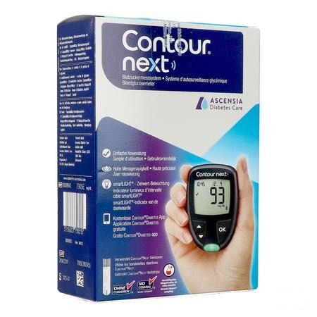 Contour Next Koppelbaar Bloedglucosemeter mg/dL Belgie