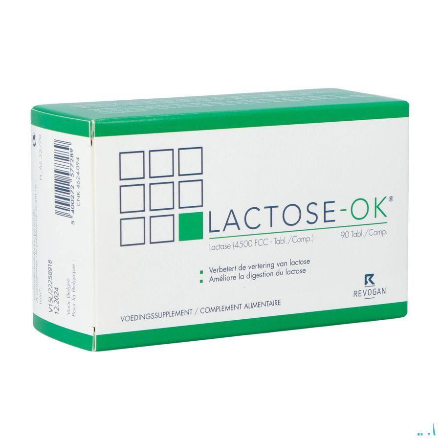 Lactose Ok Comp 90  -  Revogan