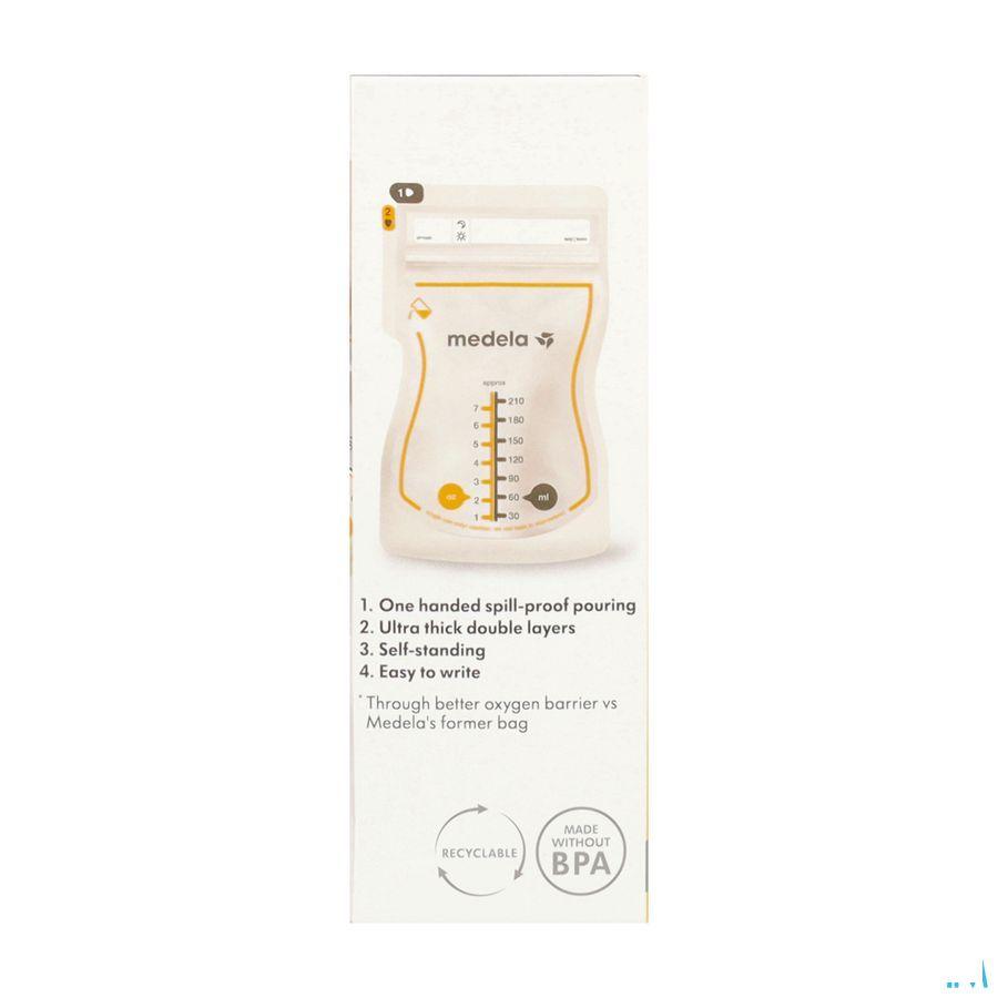 Medela Sach.Conserv. Lait Mat.Versement Facile 25